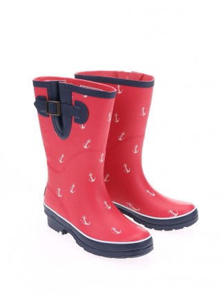 Cizme de cauciuc roz Anchor Welly Brakeburn