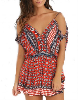 Salopeta Rosie cu Umerii Goi