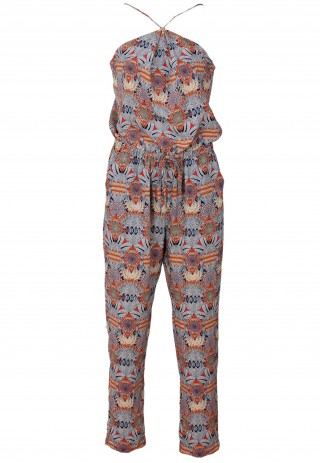 Salopeta Zara multicolora cu imprimeu