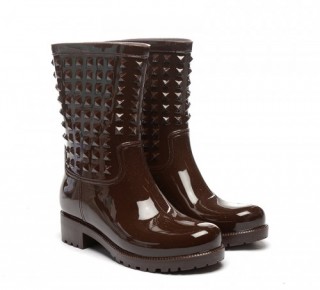 Cizme de cauciuc maro
