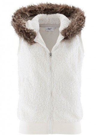 Vesta alba din fleece