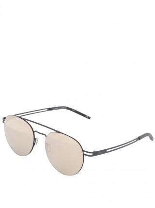 Ochelari de soare rotunzi cu lentile roz Le Specs Spartan