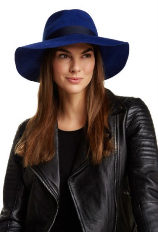 Palarie eleganta albastra Grace Hats