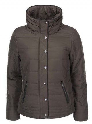 Geaca de iarna, groasa, cu guler inalt