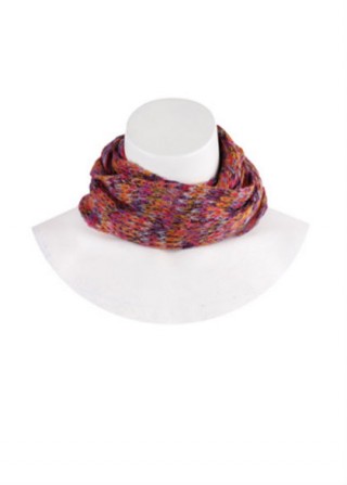 Fular multicolor, tricotat
