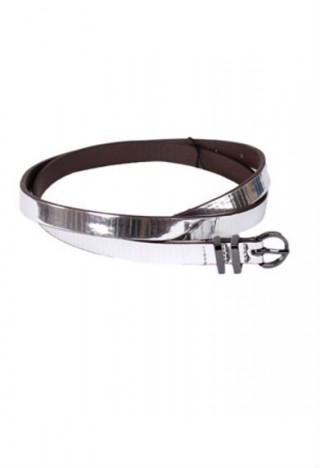 Curea argintie cu catarama