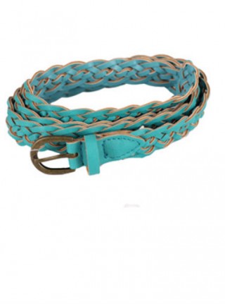 Curea albastra impletita