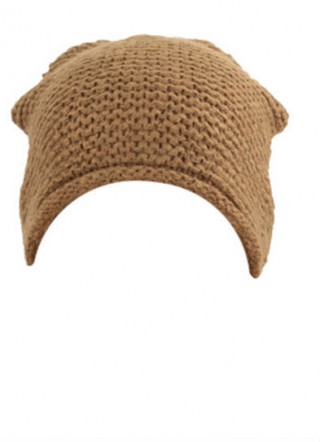 Caciula maro tricotata