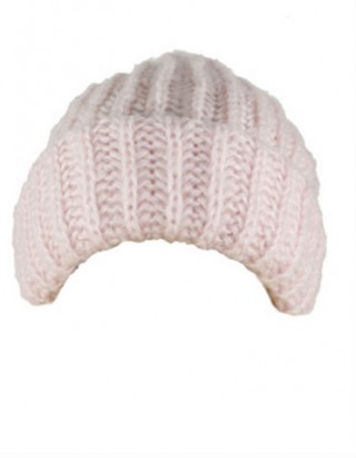 Caciula roz tricotata