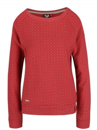 Hanorac rosu cu buline