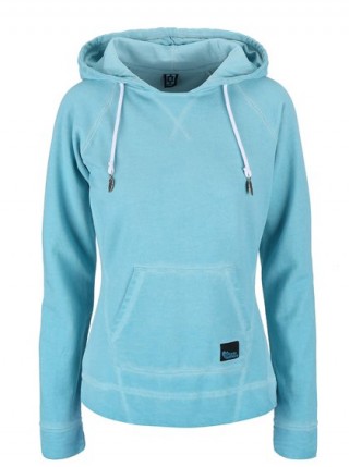 Hanorac albastru cu gluga Horsefeathers Carol