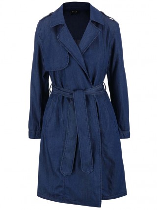 Trenci navy din denim