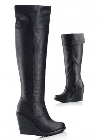 Cizme elegante cu platforma