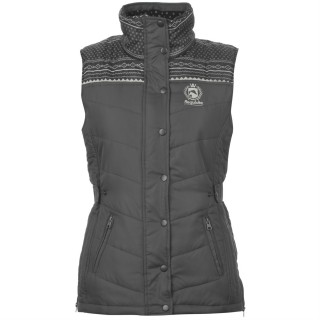 Vesta gri, matlasata, cu capse-Requisite