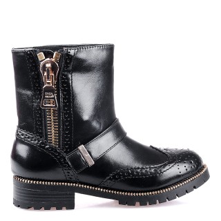 Ghete dama Adria negre cu auriu