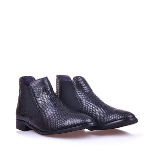 Ghete dama piele Angelics negre