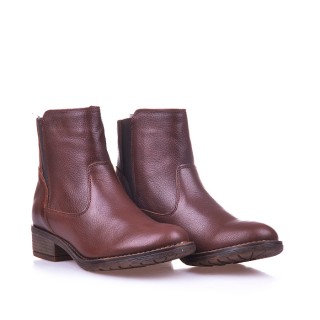 Ghete dama din piele tan