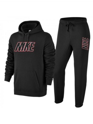 Trening Nike negru cu gluga