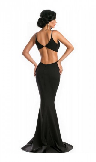 Rochie de ocazie cu spatele gol