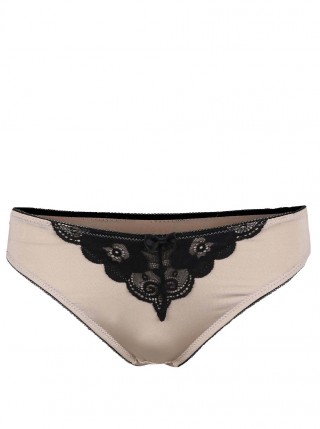 Chiloti cu dantela ICONE Hortensia roz