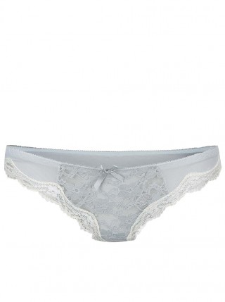 Chiloti cu dantela ICONE Audrina gri