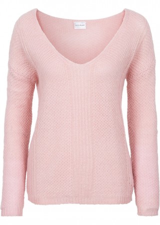 Pulover cu decolteu in V