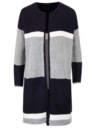 Cardigan lung Dorothy Perkins cu model in dungi