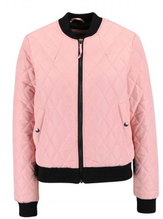 Jacheta bomber Vero Moda Milla roz
