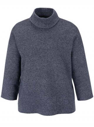 Pulover gri VILA Olympa cu maneci 3/4