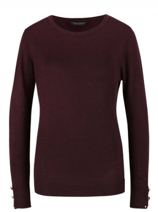 Pulover violet inchis Dorothy Perkins subtire