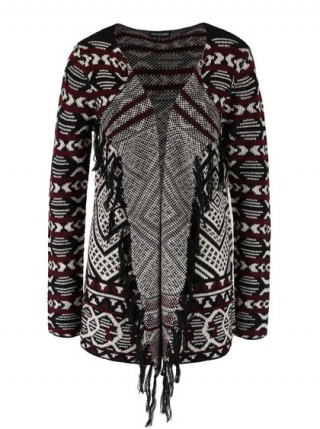 Cardigan multicolor Haily"s Dana cu revere ample