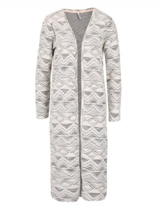 Cardigan lung crem ONLY Kamma cu model