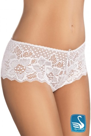 Chiloti senzuali, de culoare alba, din dantela delicata