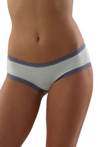 Chiloti tip boxeri, din bumbac de culoare bleu