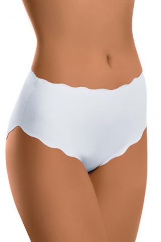 Chiloti moderni, de culoare alba, fara cusaturi