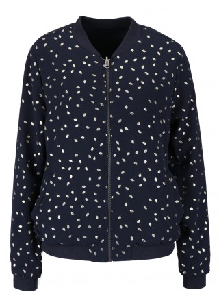 Jacheta bomber VILA Calt albastru inchis