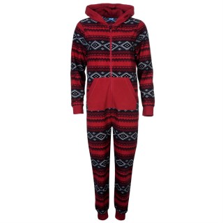 Pijamale intregi cu model de Craciun