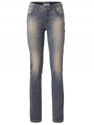 Blugi drepti cu aspect prespalat