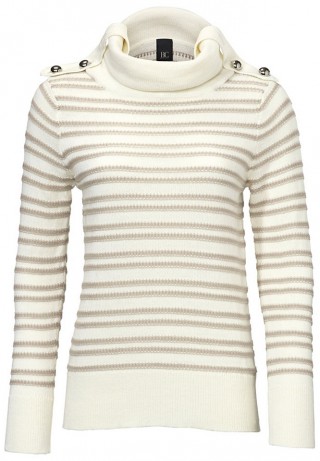 Pulover gros cu guler inalt