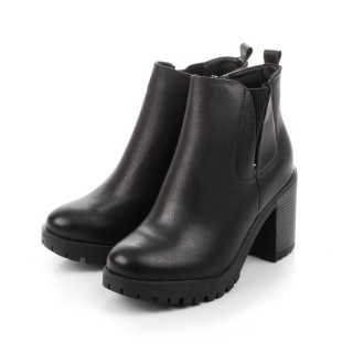 Botine dama Markova negre cu toc gros