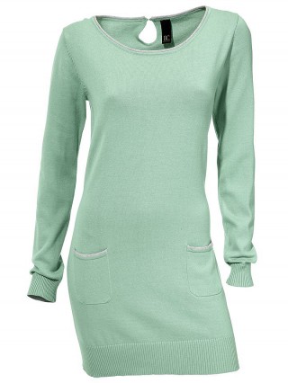 Pulover cu buzunare aplicate