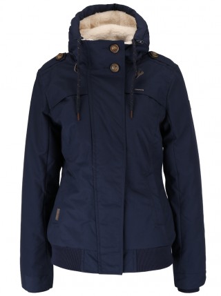 Geaca imblanita cu gluga