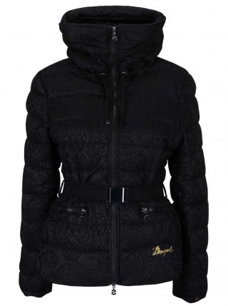Geaca calduroasa cu guler inalt Desigual Kristie