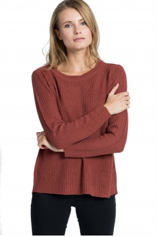 Pulover din tricot neted, Jacqueline de Yong