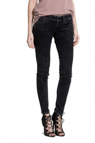 Blugi skinny cu talia joasa, Tommy Hilfiger