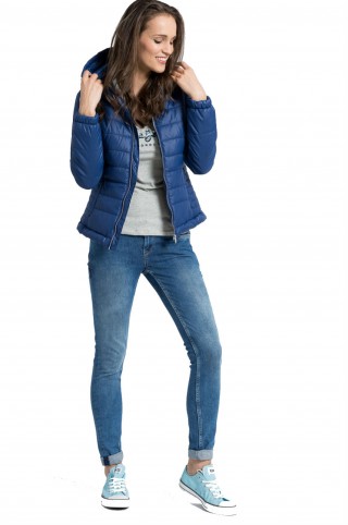 Blugi skinny Pepe Jeans din denim spalacit