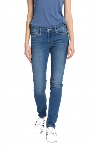 Jeansi din colectia Levi's cu fason skinny