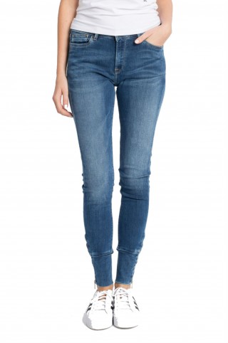 Blugi Pepe Jeans denim spalacit