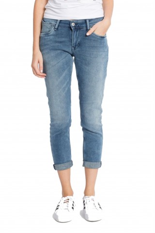 Blugi skinny cu fason tapered