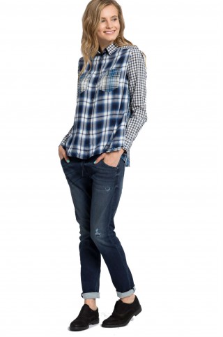 Blugi Diesel cu fason tapered cu talia regulara